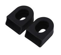 Fdit Protezioni del Braccio a Manovella Stivali a Copertura Morbida Resistenti Stivali 1 Coppia 2 Pezzi per L'accessorio Set di Carrelli per Bici Adatto per la Maggior Parte delle Braccia a (Black)