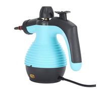 Fdit Pulitore a Vapore Portatile 350ML, Macchina per la Pulizia Ad Alta Temperatura con Tergivetro e Ugelli Dritti Ad Angolo per Bagno Tappeto (Spina UE 250V)