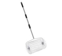 Fdit Raccoglipalle da Tennis in Acciaio Inox, Rullo Capiente per Raccolta