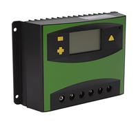 Fdit Regolatore di Carica Solare, Controller PWM con Display LCD, 60A, for