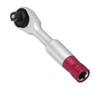 Fdit Regolazione per Mini Tasti a Cricchetto 1/4 Pollici -Strumento di Riparazione Compatto per il Set per il Kit per Biciclette per Biciclette del Veicolo (85 mm)