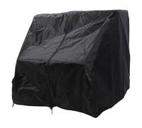 Fdit Resistente Copertura per Poltrona Lounge da Esterno in Tessuto Oxford con Fibbie - Copertura Impermeabile per Poltrona Lounge da Patio per Giardino Domestico - per Chaise Longue Doppia