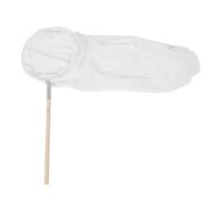 Fdit Rete da Cattura per Mosche Portatile per Bambini con Manico Lungo, Rete da Gioco per Esterni in Legno di Ferro e Poliestere per L'esplorazione della