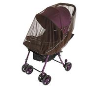 Fdit Rete di Insetti per Passeggino per Bambini Protezione in Rete di Copertura per le Zanzare per le Zanzare Estate Traspirante Essenziale (blu, viola) per Bambini (Colore del caffè)