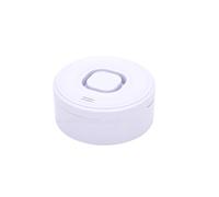 Fdit Rilevatore di Perdite D'Acqua per Smart Home, Allarme Sensore Acqua con Avviso App, Allarme Perdite Sonda Pieghevole per Bagno Seminterrato Sotto il Lavandino (WHITE)