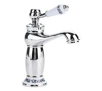 Fdit Rubinetto del Bacino Rubinetti Lavabo Bagno Rubinetto per Lavandino Cascata Rubinetto da Bagno Miscelatore Lavabo con Doccetta Estraibile Rubinetto Estraibile per Lavabo Cromato(Cromato)