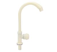 Fdit Rubinetto Dell'acqua Girevole per Lavello da con Maniglia Singola in Plastica ABS G1/2 Pollici con Connessione Rapida Installazione Semplice per L'uso in Domestica