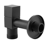Fdit Rubinetto per Lavatrice, Rubinetto a Cascata in Ottone Massiccio con Gorgogliatore per Bagno con Piscina, Filettatura G1/2 o G3/4 per Bagno di Casa (lavatrice a 6 punti)