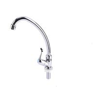 Fdit Rubinetto per Lavello da in Plastica ABS Rubinetto per Lavabo per Acqua con Manico Finemente Lucidato e Ugello di Uscita in Plastica per Lavare le Verdure Stoviglie