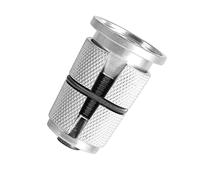 Fdit Ruota Ad Alta Resistenza -Cinturino a Vite a Vite a di Cobina Implapabile per Ricorsibile, Acciaio Inossidabile e Lega di Alluminio, Si Adattano al Supporto Anteriore con Un Diametro Esterno di