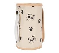 Fdit Scaldabiberon USB Controllo Accurato della Temperatura Scaldalatte Portatile per Uso Domestico Ed Esterno Materiale Peluche Multifunzionale per Latte Materno