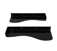 Fdit Scarpiera Galleggiante Personalizzabile, Ripiano per Scarpe in Acrilico Premium per Scarpe da Ginnastica, Alte, Tacchi, Ripiano per Galleggiante con Carico da 6,6 Libbre per Sala Giochi (BLACK)