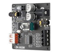 Fdit Scheda Amplificatore di Potenza Modulo Stereo a Doppio Canale per Altoparlanti, adattabilità Ad Alta Potenza per il Domestico