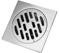 Fdit Scolapiatti per Doccia con Porta rifiuti Bagno Coperchio Cucina Filtro Giardino Vasca Adatto per Cucina, Bagno, Garage, Uso Cantina(#2)