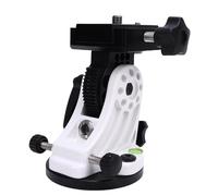 Fdit Sede di Aggiustamento della Latitudine, Base Telescopio a Cuneo Equatoriale in Lega di Alluminio Regolabile a 90 Gradi per Accessori per Telescopi Astronomici (WHITE)