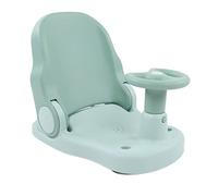 Fdit Sedia da Doccia Regolabile Antiscivolo per Bagnetto Sicuro per Vasca da Bagno per Bambini, Vasca da Bagno per Bambini a Forma di Piccola Auto con Bracciolo Al Volante, Sedia da per Seduta (GREEN)