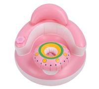 Fdit Sedia di Supporto Gonfiabile per Bambini, Sedile di Apprendimento Stabilizzato per il Bagno e il Gioco