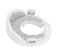 Fdit Sedile per Vasino per Bambini con Impugnatura Comoda e Design Staccabile Comoda Toilette per Bambini. Utilizza Materiale TPE PP Grigio