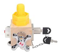 Fdit Serrature di Legno Giocattolo per L'apprendimento Sensoriale Abilità di Base Appoggiata per Studenti Familiari Tiglio in Plastica