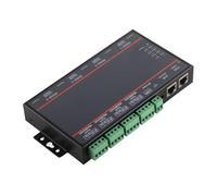 Fdit Server Seriale Ethernet Industriale con 4 -Seriali RS232/485/422 per Il Funzionamento Stabile nei Siti di Controllo - per Il Sito di Controllo Industriale
