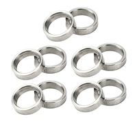 Fdit Set di 10 Distributori Realizzati in Lavatrici in Acciaio Inossidabile per Fare Spazio in Assi Rotondi, Comoda Opzione di Sostituzione (3515-0015-0040)