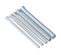 Fdit Set di Bender del Tubo a Molla, Strumento di Flessione del Tubo in Rame a 5 Dimensioni, Condotto Manuale Ex per Alluminio in Rame Morbido e Tubi in Acciaio a Parete Sottile, Uso