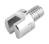 Fdit Set di Chiavi a Raggi Motociclisti, Spanner in Alluminio CNC con 10 Punte Intercambiabili 5,0 a 6,8 Mm 93 Mm di Strumento di Capezzolo a Spese Universali per la Maggior Parte della (A (blu))