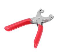 Fdit Set di Pinze per Occhielli in Metallo con 100 Bottoni da 4 Mm per Cintura in Tessuto, Kit di Rivetti per Punzonatura di Abbigliamento Fai da Te