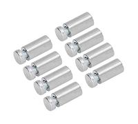 Fdit Set di Viti di Supporto Resistenti in Acciaio Inossidabile per Acrilico 3/4x1 4/7 Pollici, Chiodi Hardware di Montaggio da 12 Pezzi per Cartelli da Parete, Ideali per L'arredamento di Casa e