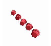 Fdit Set Economico di Copri Bulloni per Moto, 30 Pezzi, Si Adatta, Si Adatta, Decorazioni Eleganti per la Maggior Parte delle Moto (rosso)