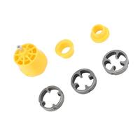 Fdit Set Filettatrice per Tubi in PVC, Ideale per Rimuovere Viti Danneggiate per il Taglio Professionale della Filettatura di Materiale Metallico in nylon. Scena applicabile: Impianto Idraulico