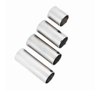 Fdit Set Scorrevole in Acciaio Inossidabile Progettato con Precisione, Accessori per Barra Tonale per Chitarra da 4 Pezzi per un Migliore Controllo del Tono