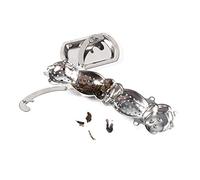 Fdit Sfera per Infusore per il tè in Acciaio Inossidabile, Filtro per Foglie Sciolte a Forma di Scimmia con Pulsante di Apertura Facile e Vassoio Antigoccia, per, Ufficio, Sala da