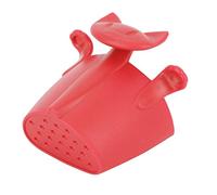 Fdit Simpatico Filtro per Colino da tè in Plastica per Infusore per tè Gattino con Design Raffinato per Accessori per Set da per Ufficio Domestico (rosso)