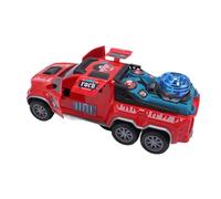 Fdit Simpatico Modello di Macchinina Elettrica con Musica Ed Effetti di Luce, Modello di Fuoristrada per Ragazzi, Esperienza di Gioco Migliorata, Materiale ABS (Rosso)