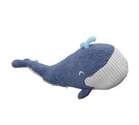Fdit Simpatico Peluche Balena Blu, Cuscino Imbottito Super Morbido, Ideale per Calmare L'umore dei Bambini, Tessuto Eccellente per Camere da Letto e Divani, Dimensioni 23,6 Pollici