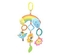 Fdit Sonaglino per Bambini da Appendere, Animale di Peluche Colorato per Passeggino, Include Attrezzatura BB, Stimola lo Sviluppo della Vista, Peluche/plastica (Gufo)