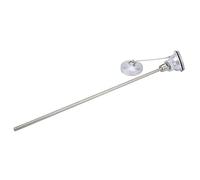 Fdit Sonda Sensore di Temperatura RTD, Filettatura 1/2" NPT, Testa di Connessione Termocoppia, Acciaio Inossidabile Resistente (Tubo di protezione 400mm)