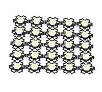 Fdit Sorgente Luminosa a Chip Integrata da 25 Pezzi, Lampadina a LED per Faretti Lampadine a LED Ad Alta luminosità per Illuminazione Interna (30000-35000K)