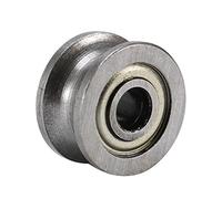 Fdit Sostenibile U624zz U Groove Kogella Custeing Guida Poelie per il di Movimento Lineare della Ferrovia 4 * 13 * 7mm per Do -Sels -Projects