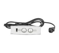 Fdit Sostituzione Telecomandata della Sedia a Sollevamento Ricarica USB, Controllo a 5 Pin a 5 Pin a LED per Divano Elettrico Reclinabile di Potenza (Silver)