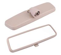 Fdit Specchio Posteriore Interno B5 MK4 per Auto Elegante -uPgrade (Beige)