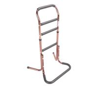 Fdit Sponde di Supporto per Letto, Sponde di Sicurezza per Comodino in Lega di Alluminio Regolabili in Altezza con 4 Maniglie di Supporto Imbottite per Adulti Anziani Donne Incinte