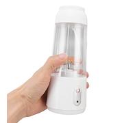 Fdit Spremiagrumi Elettrico Spremiagrumi USB Ricaricabile Mini Wireless Portatile per Piccoli Spremiagrumi a Batteria (Bianco)