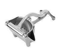 Fdit Spremiagrumi Manuale, Spremiagrumi Portatile in Alluminio, Limone, Arancia, con Ugello di Deviazione Triangolare e Design Antigoccia, Presa Comoda e una Facile Estrazione del