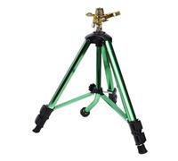 Fdit Sprinkler Impact Sulla Base del Treppiede, Treppiede per Ottone Pesante Sprinkler a 360 Gradi Irrigazione di Grandi Area Irrigazione da 3/4 Pollici di Estensione del Connettore