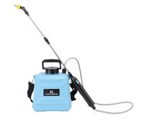 Fdit Spruzzatore Elettrico da Giardino, Pompa a Batteria con Ugello (BLUE)