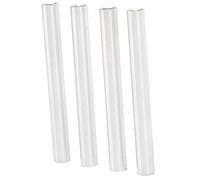 Fdit Stackener a Distanza Rotonda di Alluminio ALLIAGE 10pcs M4x0,7 Mm per Collegare Pezzi in Blocco, Confezione di 10 (Lunghezza 50 mm)