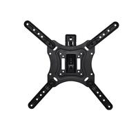 Fdit Staffa per Montaggio a Parete TV Estensibile e Girevole per TV da 23-55 Pollici, Salvaspazio e, Ideale per la Camera da Letto