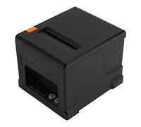 Fdit Stampante Termica per Scontrini, Stampante Termica 300 Mm/s Connettore USB Compatto Leggero da 80 Mm per Sistemi POS (Spina UE)